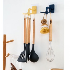 Poll crúcaí sclóine Cistine JASON Hook seomra folctha ilfheidhmeach stórálaneamh-rianaithe saor in aisce