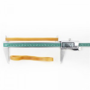 Díolacháin dhíreacha monarchan banda rubair tionsclaíoch ard-elasticity ard-leaisteachais inúsáidte