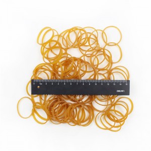 Monaróir mórdhíola rubarnádúrtha buí trédhearcach ard leaisteachas agus cruas, banda rubair talmhaíochta ceangailteach gliomach