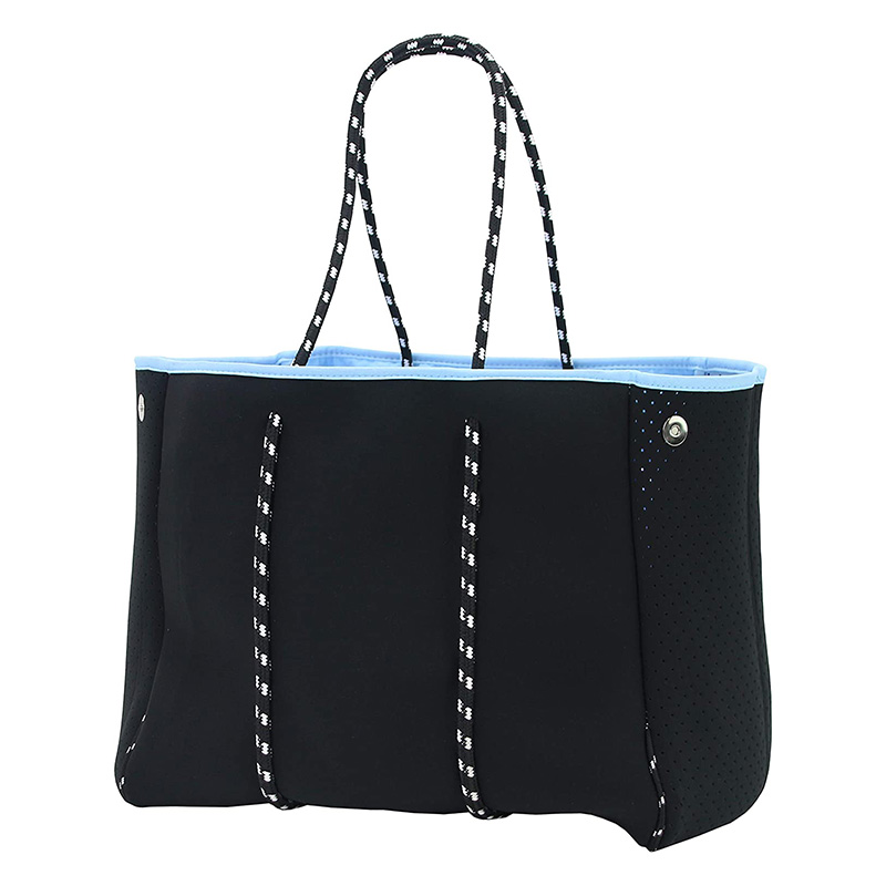 Dearadh Faisin Dearadh Multifunctional Trendy Neoprene Beach Mála Mála Mála Mála Mála Mála Trasfhoirmigh Mála Big Neoprene