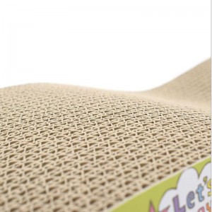 Bord Scratch Cat V-chruthach