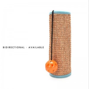 Is féidir tábla agus cathaoir a shocrú le ceap scratch cat