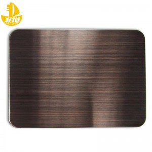 Plátáilte copair bhrúite uimhir 2