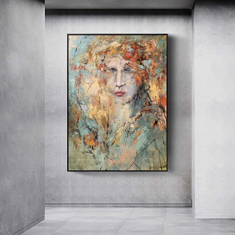 3D Artwork Framework Framework Baile Abstract Art Art Líníocht Decor lámh péinteáil balla ealaíne canbhás ola