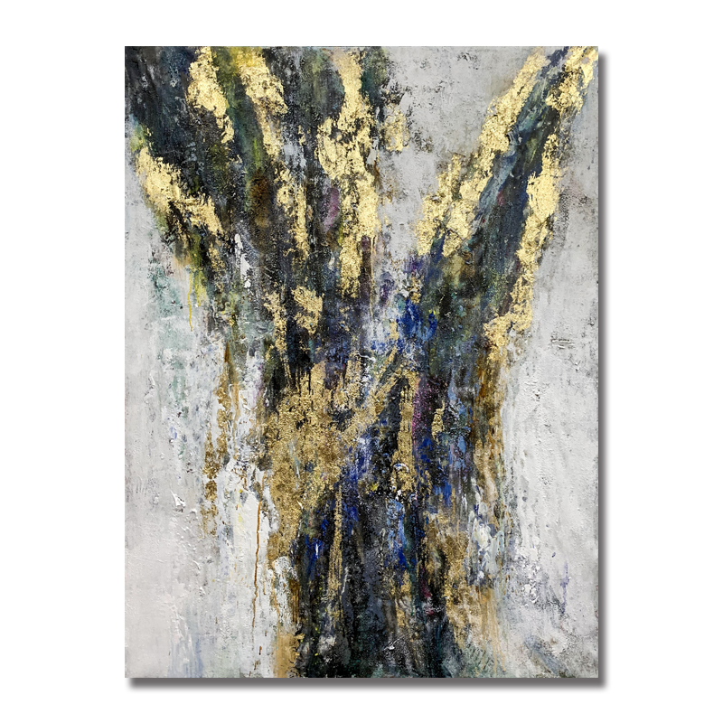 Nua-Aimseartha Appstract Aicrileach Canbhás Péinteáil Cuadros Abstractos ar ealaín bhalla chanbhás le haghaidh decor bhaile
