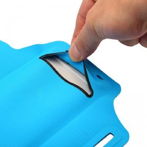 Spóirt Armband Uilíoch Allamuigh Allamuigh Mála Workout Workout Cill Fón le Sealbhóir Príomh