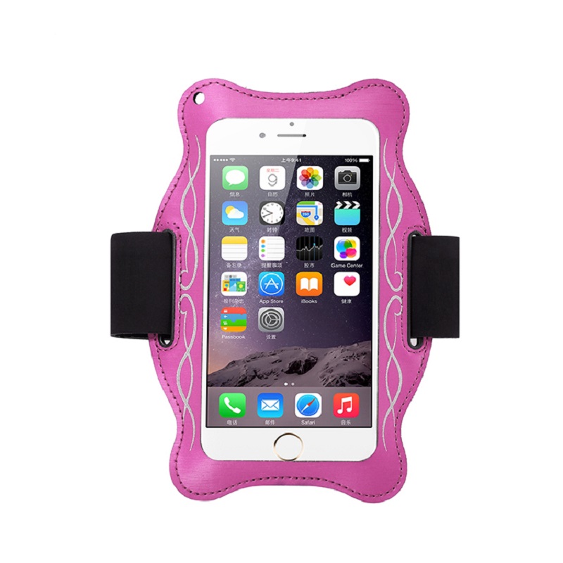 Spóirt Neoprene Ardchaighdeáin ag rith Pacáiste Fón Póca Armband 6.5 Inch Band Band Banda Mála le haghaidh fón póca