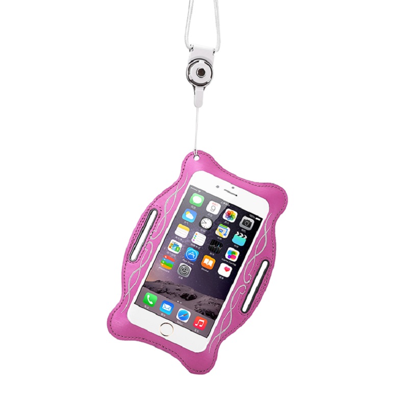 Spóirt Neoprene Ardchaighdeáin ag rith Pacáiste Fón Póca Armband 6.5 Inch Band Band Banda Mála le haghaidh fón póca