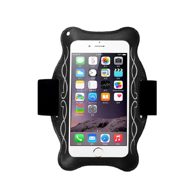 Málaí Lámh Spóirt Unisex le príomhshealbhóir Armband Armband Armband Uiscedhíonach Póca Paicéad PAUCH Mála Armband Allamuigh