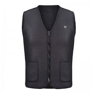 Uiscedhíonach Téite Téite Lomra Vest Muscle Muscle Vest Éadaí Téite Bodywarmer Oibre Leictreach Seaicéid Téite Meáchan Vest