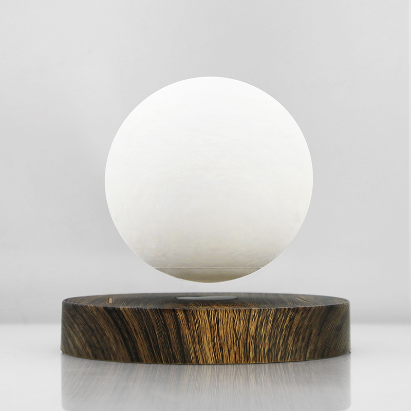 Creative Bronntanais Baile Maisiúcháin Oifige Maisiúcháin Seomra suí Soilsiú Tadhall Teagmháil Lasc Maighnéadach Snámh tábla 3D Dovitating Moon Moon