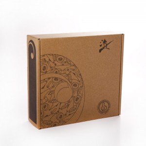 Ábhar páipéir athchúrsáilte saincheaptha Pacáistiú Bosca Post Mailer