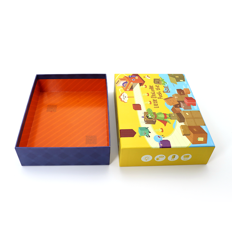 Méid Saincheaptha agus Dearadh Páipéar Jigsaw Puzal Puzal Pacáistiú Boscaí dochta