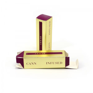 Cosmaideacha Folding Carton Recycled Páipéar Bronntanais Saincheaptha Lipstick Mascara Ingne Bosca Pacáistiú Ola Polainnis