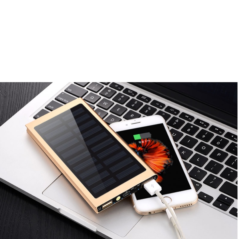 Saincheap lógó ultra tanaí charger ceallraí seachtracha iniompartha Dual usb Uiscedhíonach Power Bank 20000Mah