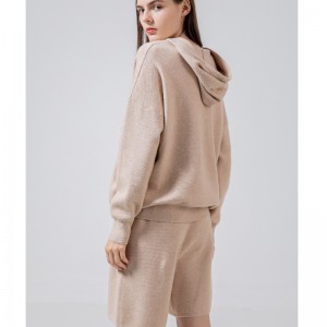 Faisean-treocht ócáideach, versatile knit oireann spóirt dhá phíosa 68062#