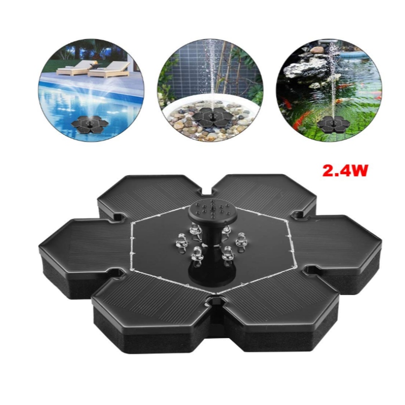 Kit Pump caidéil Tírdhreacha Tírdhreacha Solar Gréine le Soilse LED/Painéal Gréine