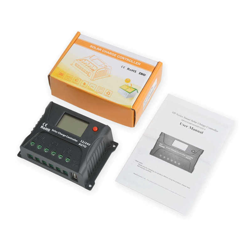 SRNE PWM Gréine Muirear Greille Rialaitheoir 12V N24V 10A 20A LCD Max 55V do chóras ceallraí litiam litiam luaidhe painéil gréine