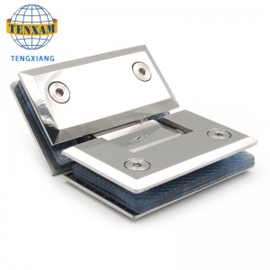 Gineadóir Tionsclaíoch Éirí Amach Éirí Amach Trom Gineadóir Spring Hing Hollow Croí Cruach Doirse Féin Dúnta Gloine 8mm Silower Doras Pivot Hinge Inse