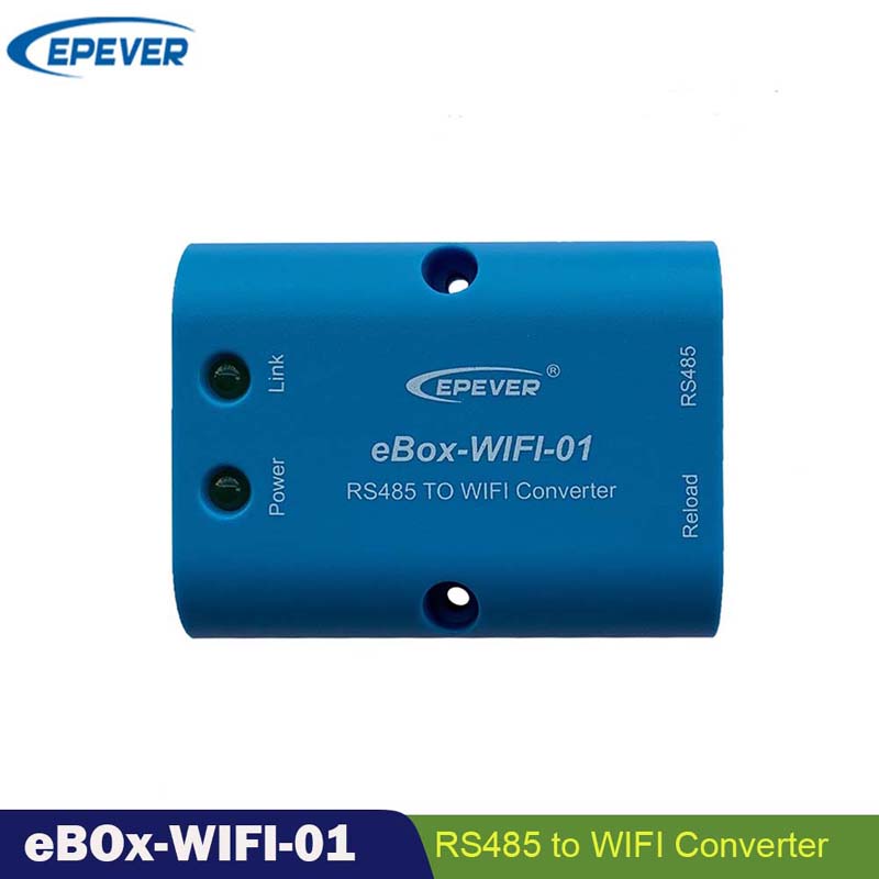 WiFi Sraithuimhir Freastalaí RS485 le WiFi Tacaíocht App don Rialaitheoir Soalr Inverter Epsolar LSB vs-a vs-bn tracera tracer-bn shi