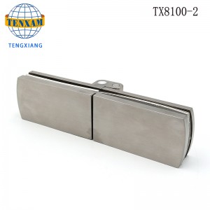 Crua-earraí Seomra Folctha Dualgas Trom Folding Folding 180 Clúdaigh Folcadh Glass le Gloine Saor in Aisce Hinge