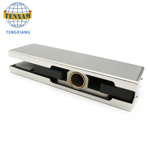 Kvaliteetne roostevaba teras Klaasist ukseklambrite komplekt kontori jaoks