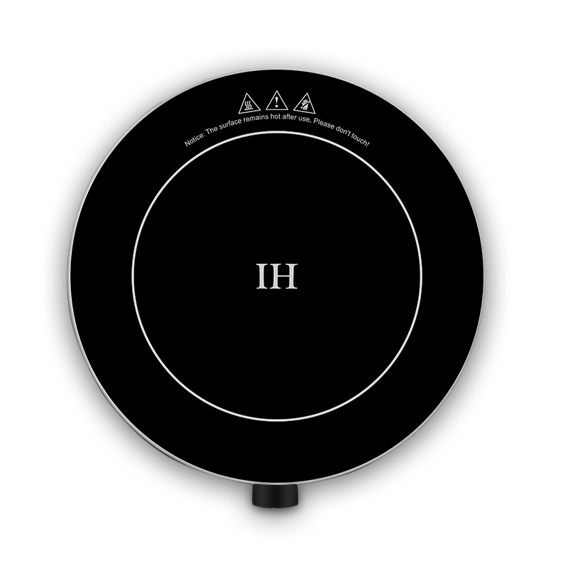 G6 Pláta Inaistrithe Pláta Cócaire Countertop Burner 2000W, 8 Leibhéil Teochta, Timer, Auto-Suaitheadh, Painéal Touch, Taispeáin LED