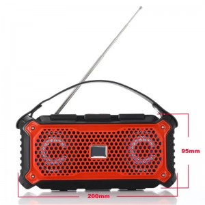 Cainteoir Bluetooth Inaistrithe FB-BS857 le Soilsiú LED