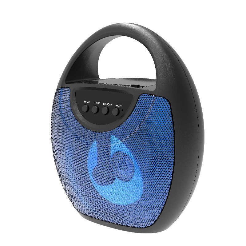 Cainteoir páirtí Bluetooth Méid FB-PS417 le Soilsiú LED