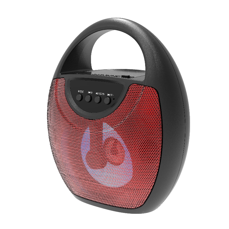 Cainteoir páirtí Bluetooth Méid FB-PS417 le Soilsiú LED