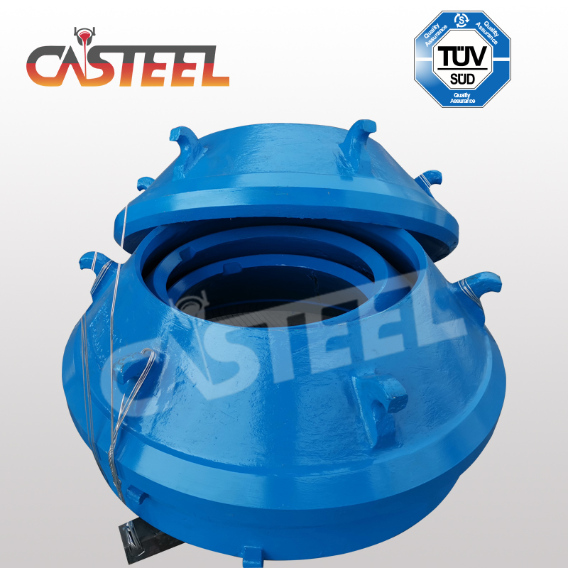Bergeaud Siomin 4-1 Páirteanna Crusher N4, Bowl Liner Mantle