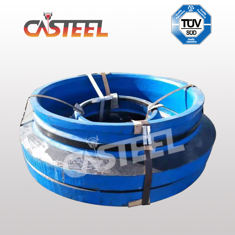 Bergeaud Siomin 4-1 Páirteanna Crusher N4, Bowl Liner Mantle