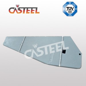 Nakayama SK3624 RC4228 Páirteanna Crusher Jaw