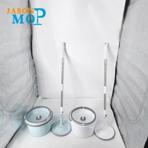 360 Casadh Céim MOP rothlach ag rothlú MOP MOP le buicéad amháin le haghaidh glantacháin