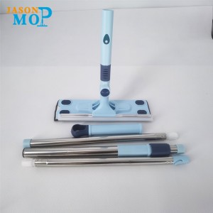 2021 Scraper Gloine Scraper Teileascópach Slat Cruach dhosmálta Teaghlaigh Teaghlaigh Glantóir Scuab Gloine Double