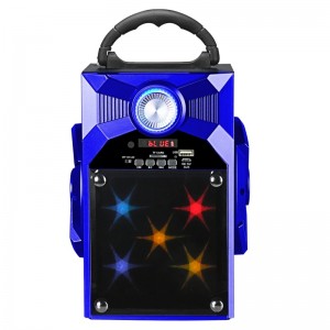 Cainteoir Bluetooth Inaistrithe FB-BS8868S le Soilsiú LED gloine