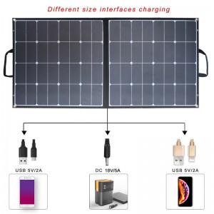 40W 60W 80W 80W 100W 120W 150W 150W 200W Sunpower Inaistrithe Sunpower Gréine Charger do stáisiúin chumhachta