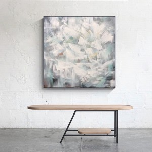 Saincheap saothar péintéireachtanua-aimseartha Canvas Balla Art Péinteáil ola lámhdhéanta don seomra suí