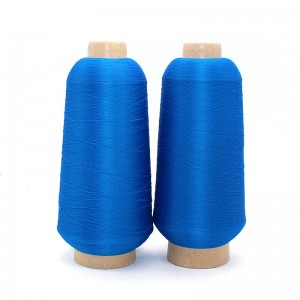 Polyester Yarn-poileistear monaróirí, soláthróirí agus onnmhaireoirí ar abhras poileistear alibaba.com100%