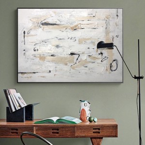 Mórdhíol Mór-Méid Méid Crochta Painting Péinteáil Abstract Péinteáil Ola Nua-Aimseartha Maisiú Seomra Maisiú