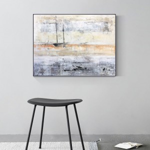 Saincheaptha Láimhe Péinteáil Aicrileach Canbhás Painting Tírdhreach Péinteáil Balla Artwork Abstract Obair chanbhás don seomra suí