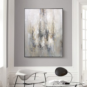 100% Dand-péinteáilte Péinteáil ola ornáideach ornáideach ar chanbhás decor péinteáil ola péinteáil ola péinteáil an tseomra suí