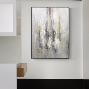 100% Dand-péinteáilte Péinteáil ola ornáideach ornáideach ar chanbhás decor péinteáil ola péinteáil ola péinteáil an tseomra suí