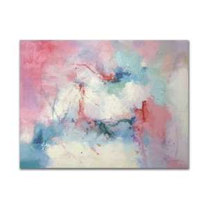 Péinteáil Aicrileach Nua-Aicrileach Creative Péinteáilte Nua-Aicrileach Péinteáil teibí ar chanbhás