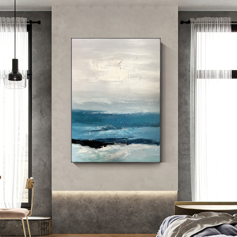 Teacht Nua Péinteála Péinteáilte Pure Péinteáil Original Péinteáil Comhaimseartha Canbhás Abstract Ealaín Artwork Maisiú Baile