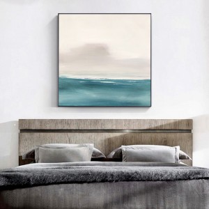 Lámh mhórdhíola péinteáilte teibí ealaíne canbhásnua-aimseartha chanbhás teibí le haghaidh péinteáil eile