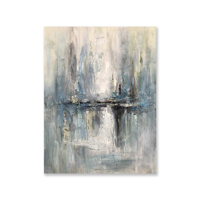 Fabraic Ealaíne Abstract Canbhás Canbhás Balla Pure Péinteáil Péinteáil ola tSín le haghaidh maisiúchán seomra suí