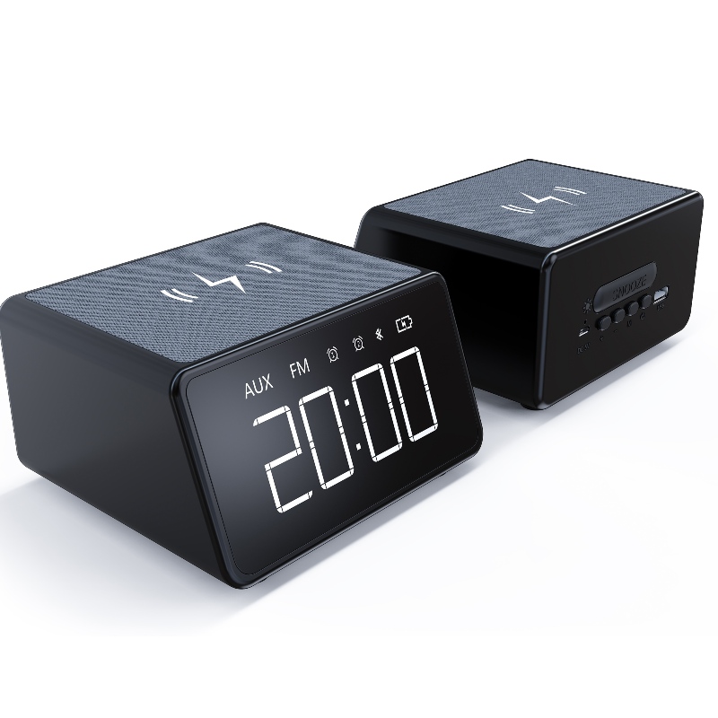 FB-CR01W 1.4inch raidió Clog Bluetooth le Qi Charger Wireless