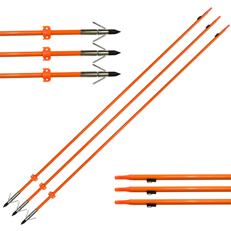 110021-og Elong Oddoor Od8mm 32inch Bowfishing arrow Fiberglass Seafta Seafta Boghdóireacht Iascaireacht Ag baint úsáide as