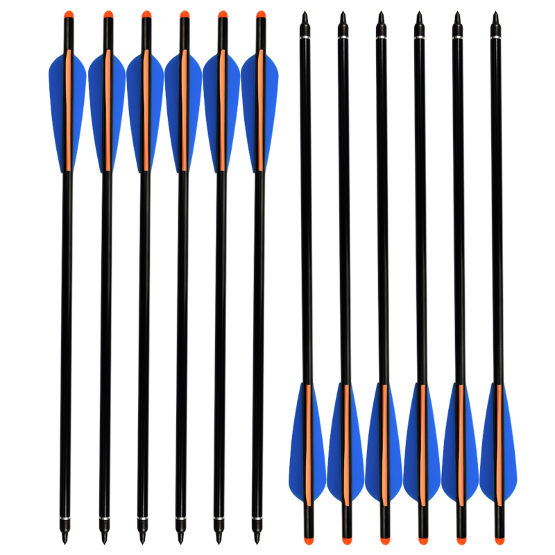 Elong Allamuigh 116028 18Inch 2216 Alúmanam Crossbow Bolt Seilg do Crossbow